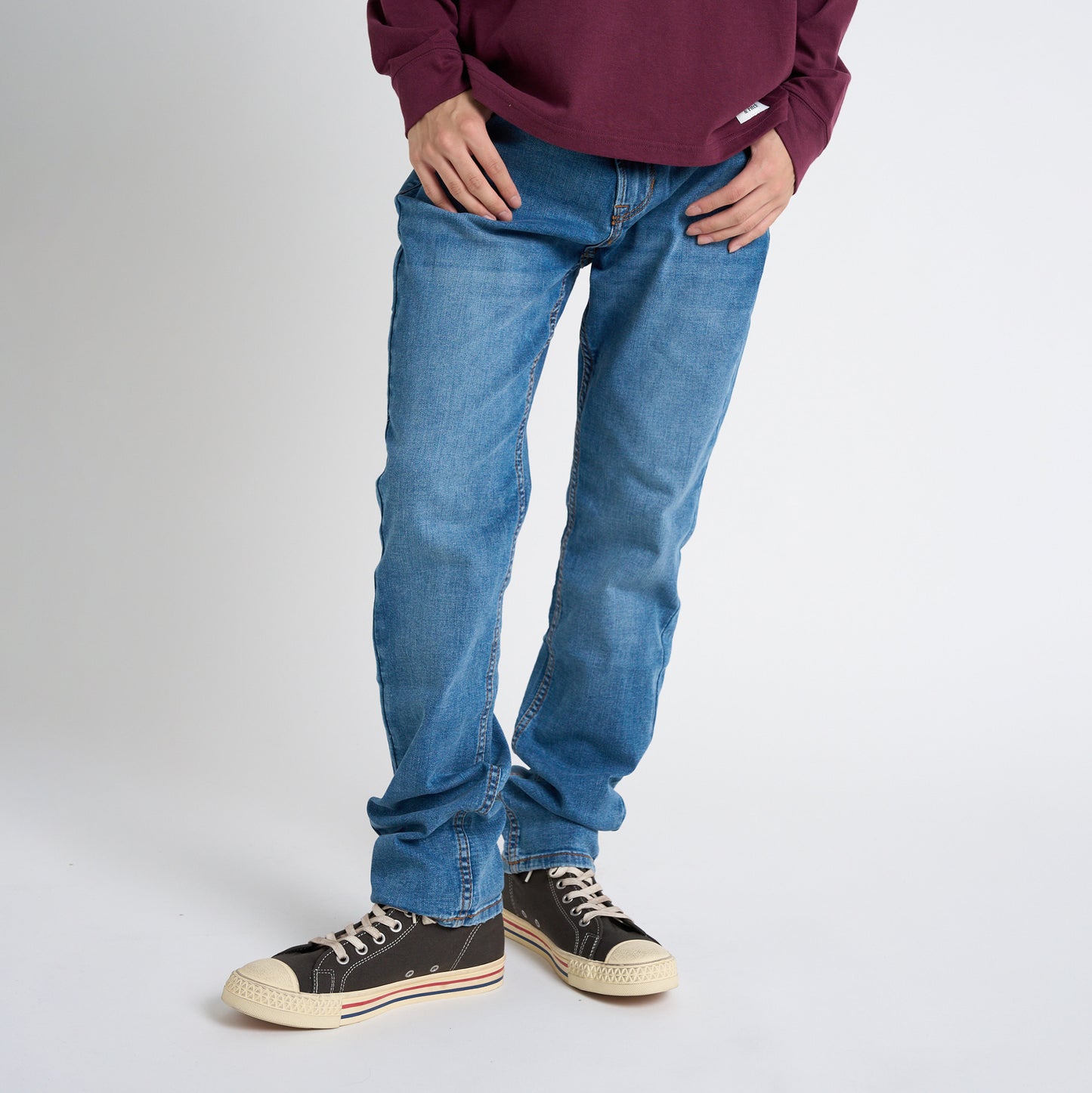 【110-170cm】 パンツ A&F(アバクロンビー&フィッチ) AFB SLIM FIT JEANS