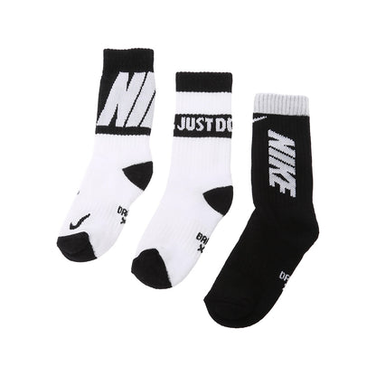 ソックス(14-21cm) NIKE(ナイキ) NHN HBR SPORT 3PK CREW