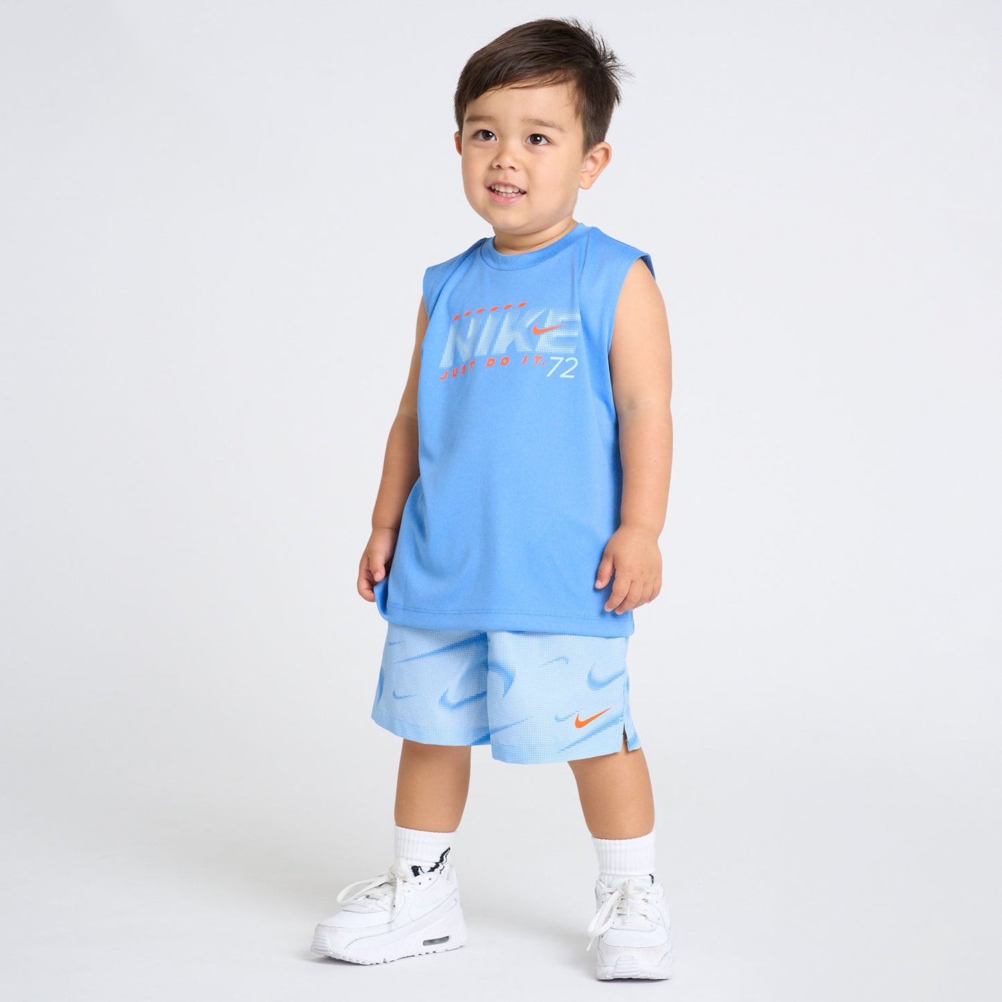 トドラー(90-100cm) セット商品 NIKE(ナイキ) NKB B NK RHYTHM DF AOP SHORT S