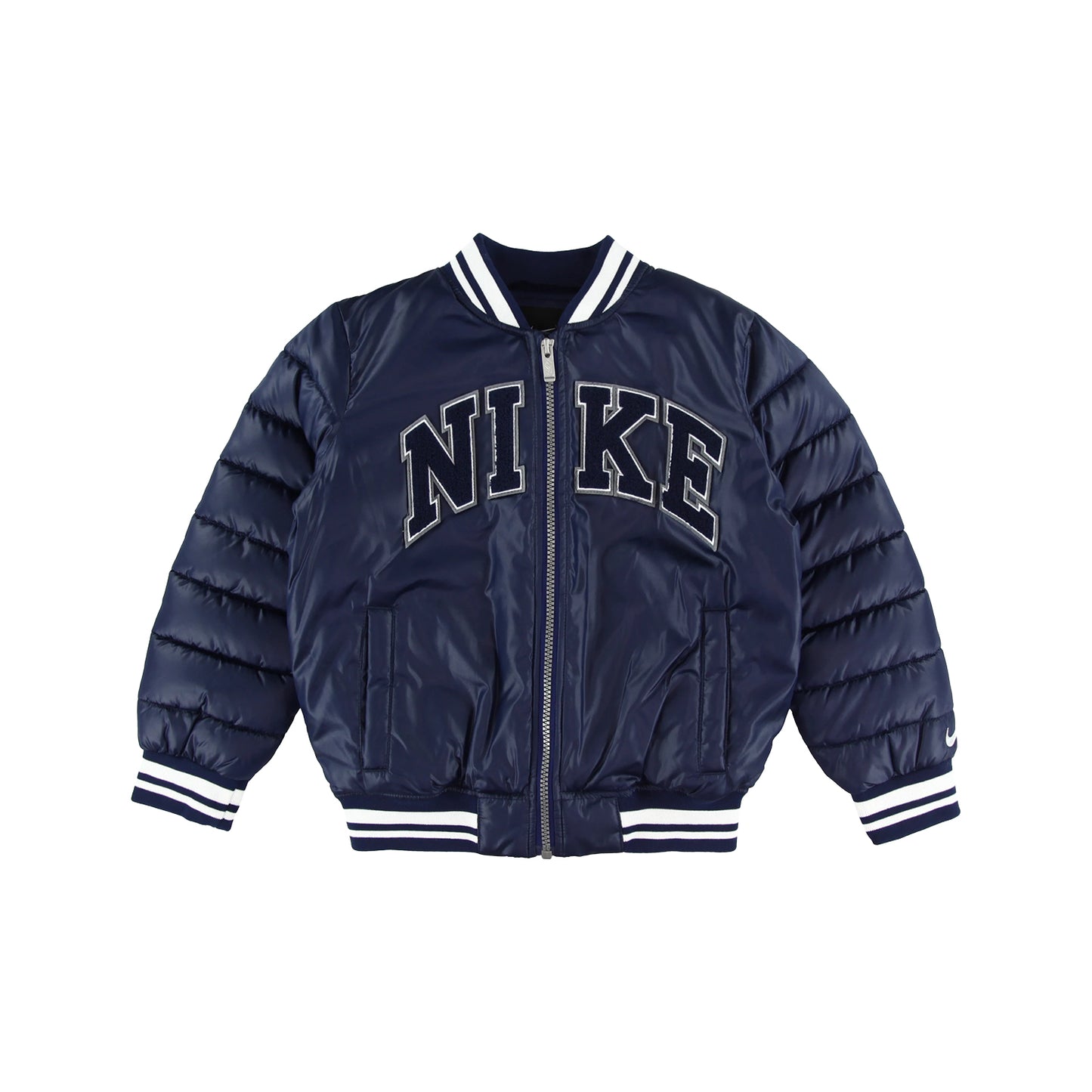 キッズ(105-120cm) アウター NIKE(ナイキ) NKN NIKE BASEBALL PUFFER JKT