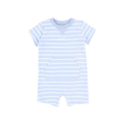 ベビー(80-90cm) ロンパース NIKE(ナイキ) NKN ESSENTIALS SHORT SLV ROMPE