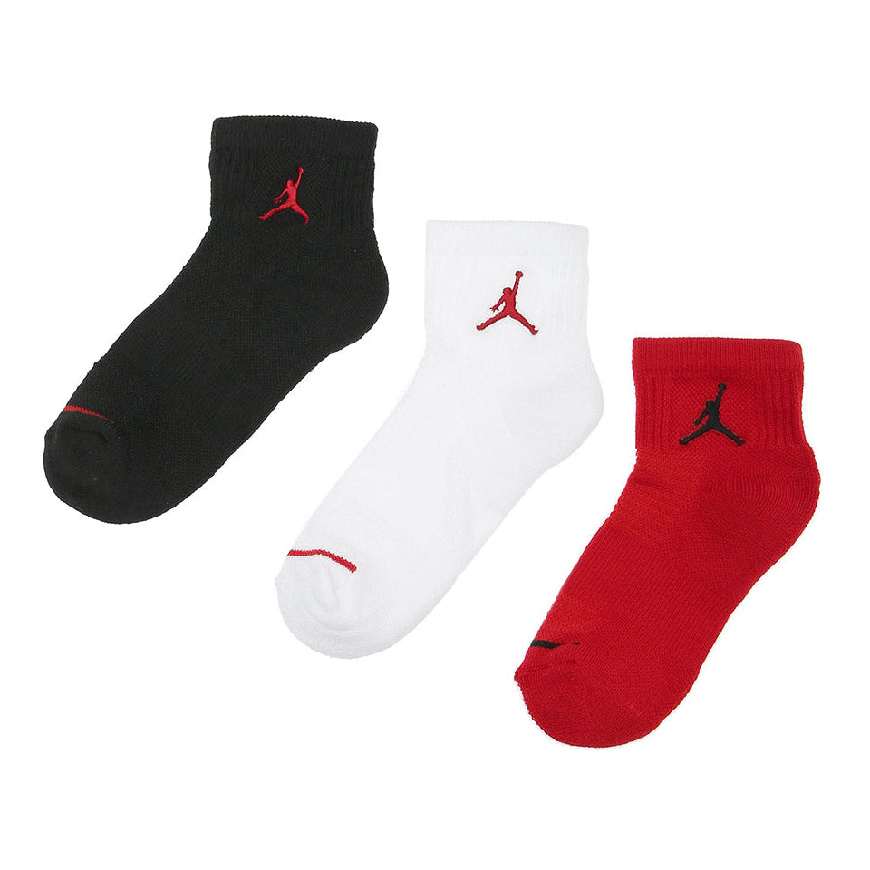 ソックス(21-23cm) JORDAN(ジョーダン) JORDAN JUMPMAN ANKLE 3PK
