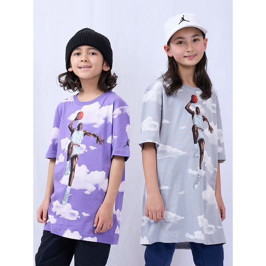 ジュニア(130-170cm) Tシャツ JORDAN(ジョーダン) JDB LINE UP STACK