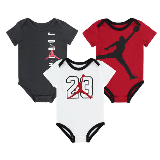 ベビー(80-90cm) セット商品 JORDAN(ジョーダン) JDB JUMPMAN ICON 3PK BODYSUIT