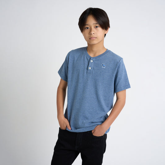 【110-170cm】 Tシャツ A&F(アバクロンビー&フィッチ) AFB ESSENTIAL HENLEY TEE