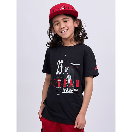 ジュニア(130-170cm) Tシャツ JORDAN(ジョーダン) JDB MJ BRAND GFX SS CREW