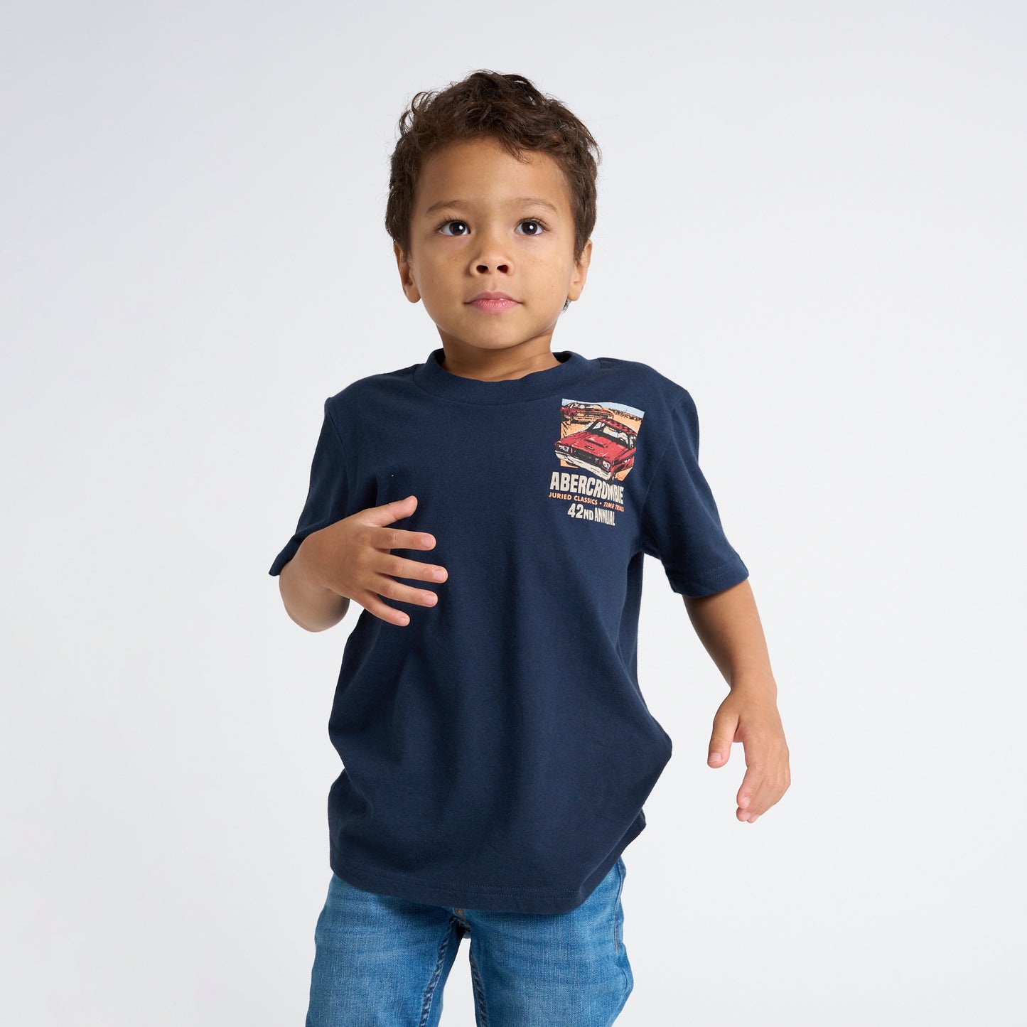 【110-170cm】 Tシャツ A&F(アバクロンビー&フィッチ) AFB ANF CAR SHOW TEE