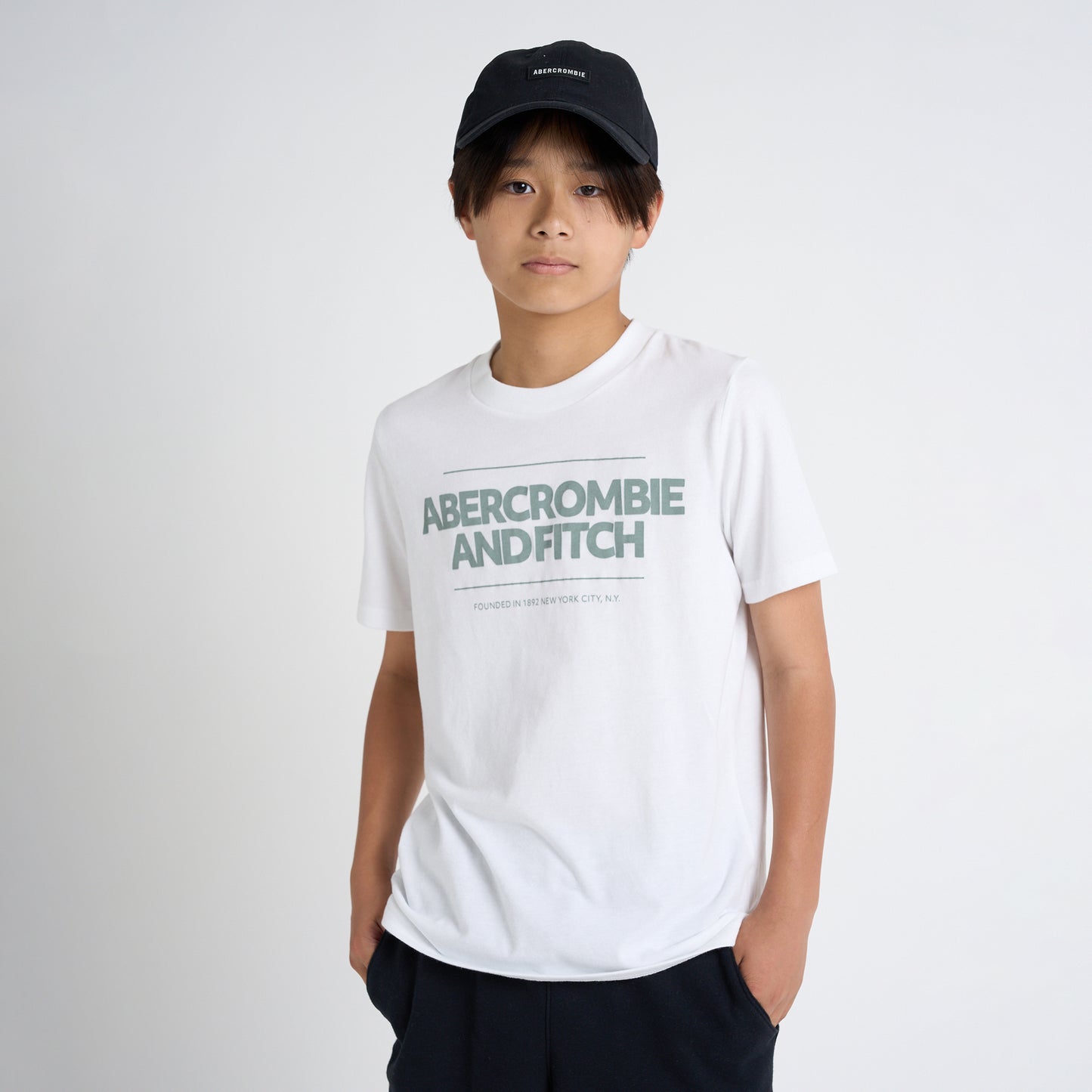 【110-170cm】 Tシャツ A&F(アバクロンビー&フィッチ) AFB CINDER BLOCK TEE