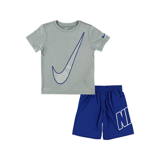 キッズ(105-120cm) セット商品 NIKE(ナイキ) NKB DF SS DROPSETS TE SHORT SE