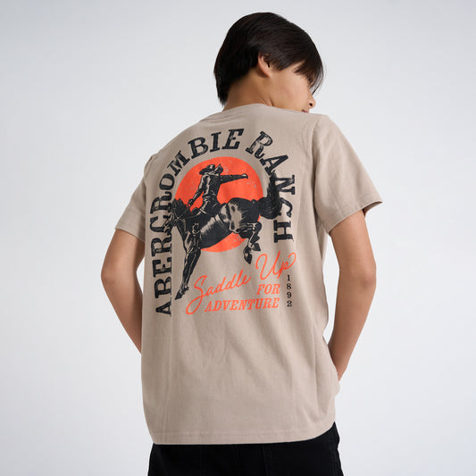 【110-170cm】 Tシャツ A&F(アバクロンビー&フィッチ) AFB GIDDY UP TEE