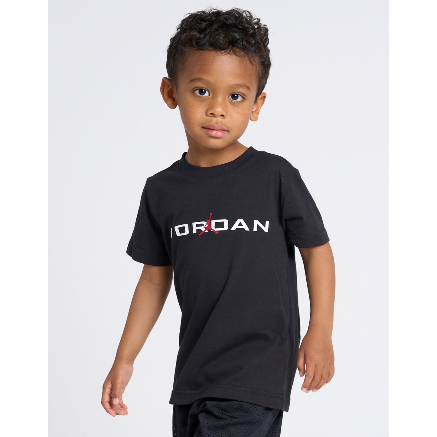 キッズ(105-120cm) Tシャツ JORDAN(ジョーダン) JDB MJ JD AIR STRETCH SS CREW