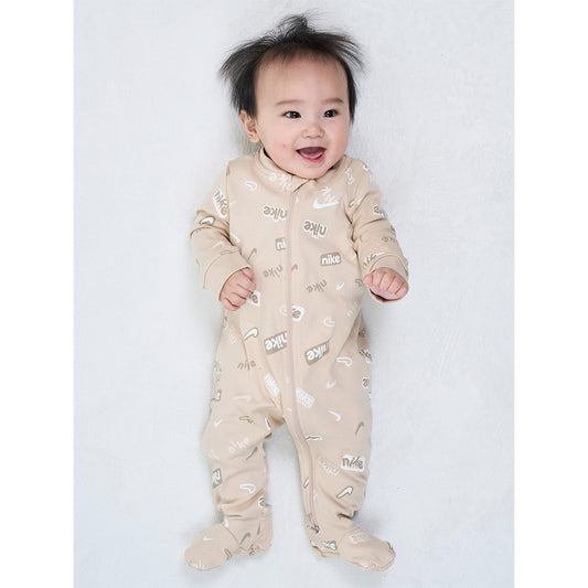 ベビー(55-70cm) ロンパース NIKE(ナイキ) NKN E1D1 AOP FOOTED COVERALL