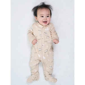 新品未開封　NIKE レオパード　ロンパース　ベビー服 新品 未開封】NIKE ベビー ロンパース ヒョウ柄 アニマル 女の子