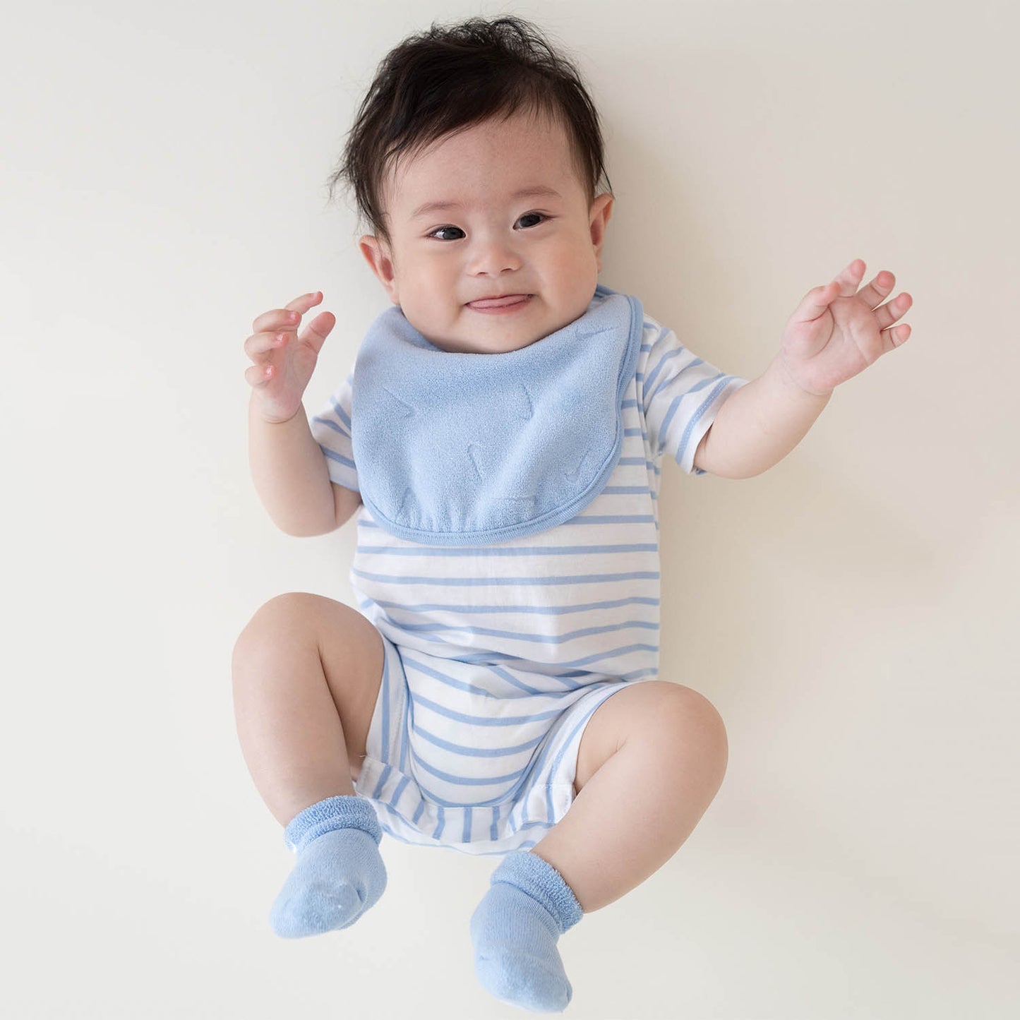ベビー(80-90cm)  NIKE(ナイキ) セットアップ NHN 3PK TERRY ROMPER SET