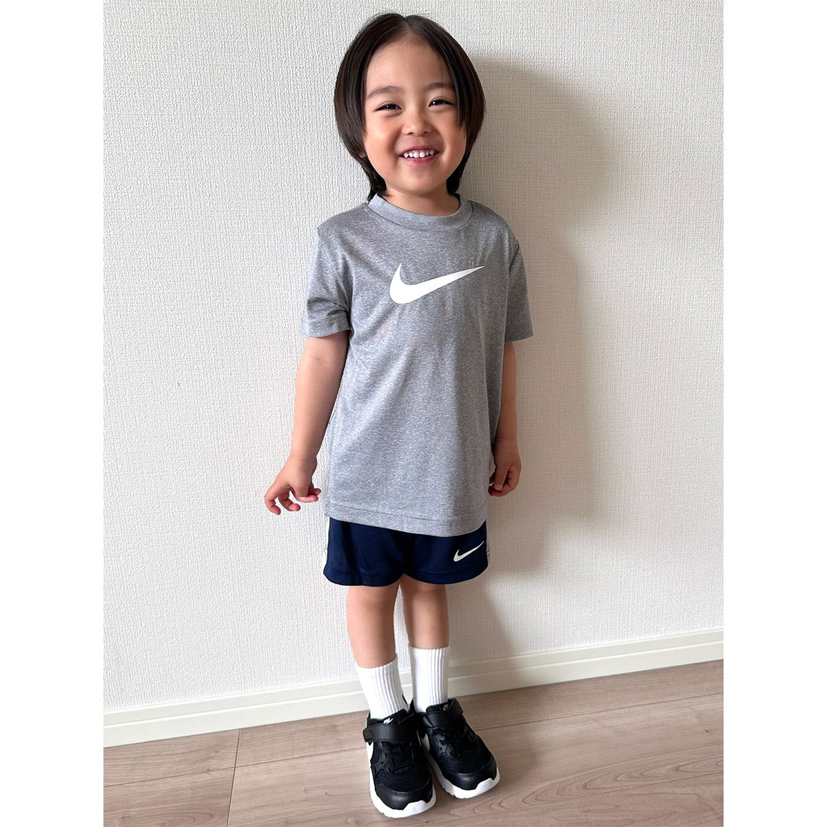 トドラー(90-100cm) セット商品 NIKE(ナイキ) NKB SWOOSH SS TEE & SHORT SET