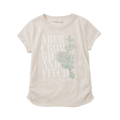 【110-170cm】 Tシャツ A&F(アバクロンビー&フィッチ) AFG ANF FLOWER LOCKUP BABY TEE