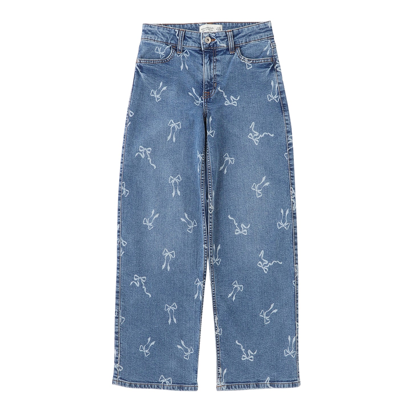 【110-170cm】 パンツ A&F(アバクロンビー&フィッチ) AFG HR DISCHARGE WIDE LEG JEAN