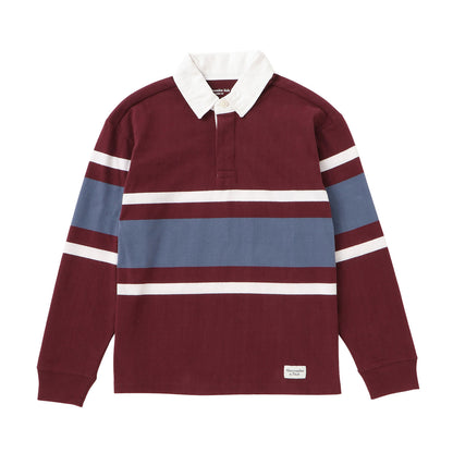【110-170cm】 Tシャツ A&F(アバクロンビー&フィッチ) AFB LONG SLEEVE RUGBY POLO