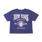 【110-170cm】 Tシャツ A&F(アバクロンビー&フィッチ) AFG NEW YORK CREST BOXY TEE