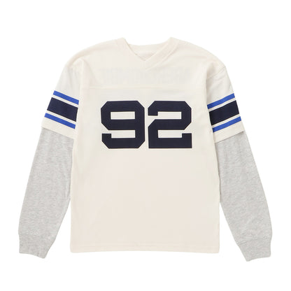 【110-170cm】 Tシャツ A&F(アバクロンビー&フィッチ) AFB FOOTBALL HANGDOWN TEE