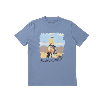 【110-170cm】 Tシャツ A&F(アバクロンビー&フィッチ) AFB BACK TRAIL TEE