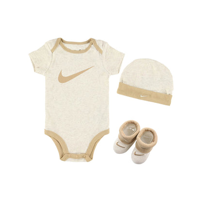 ベビー(6-12M) セット商品 NIKE(ナイキ) SWOOSH HAT/BODYSUIT/BOOTIE 3