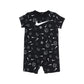 ベビー(55-70cm) ロンパース NIKE(ナイキ) NKN AOP SPORTSBAKK ROMPER