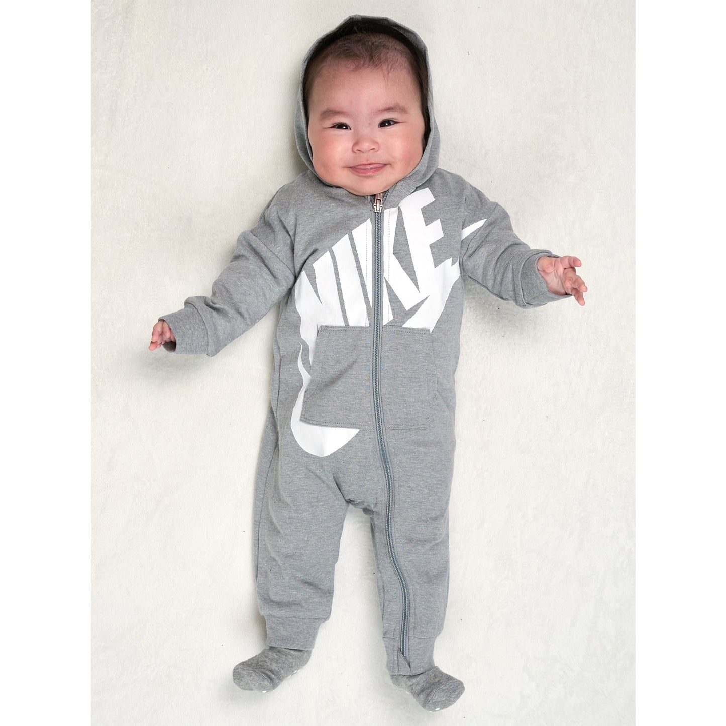 ベビー(50-74cm) ロンパース NIKE(ナイキ) NKN PLAY ALL DAY COVERALL