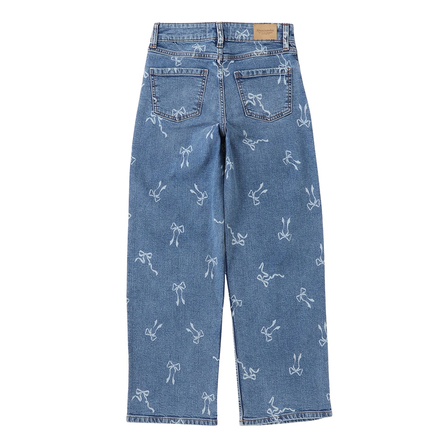 【110-170cm】 パンツ A&F(アバクロンビー&フィッチ) AFG HR DISCHARGE WIDE LEG JEAN