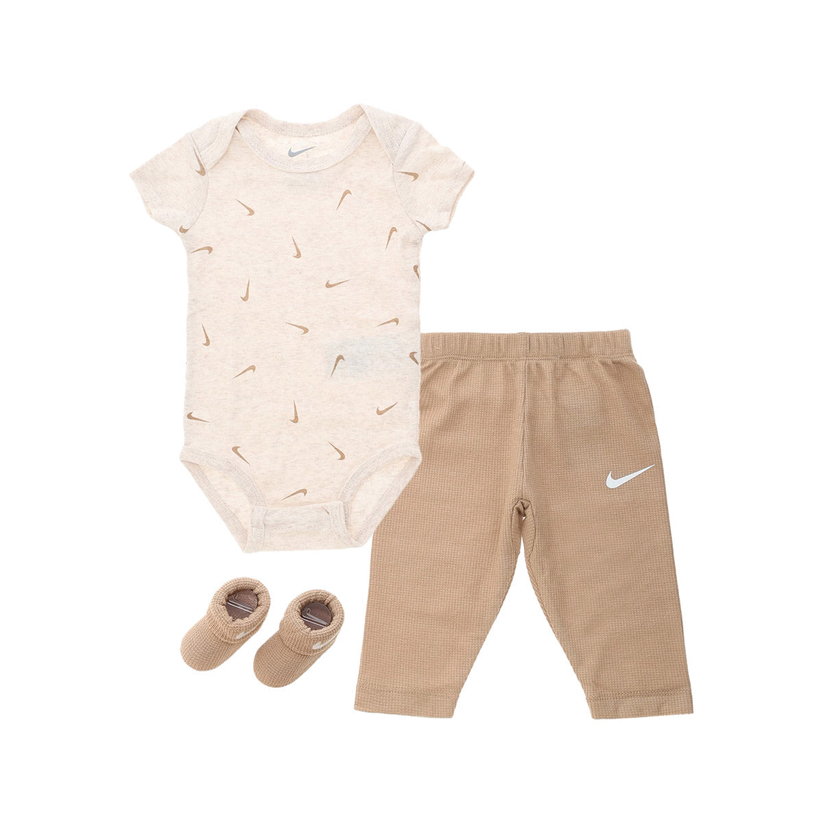 ベビー(65-80cm) セット商品 NIKE(ナイキ) NHN 3PK BODYSUIT & WAFFLE PANT