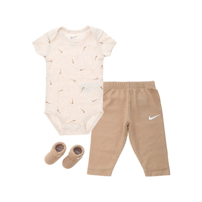 ベビー(65-80cm) セット商品 NIKE(ナイキ) NHN 3PK BODYSUIT & WAFFLE PANT
