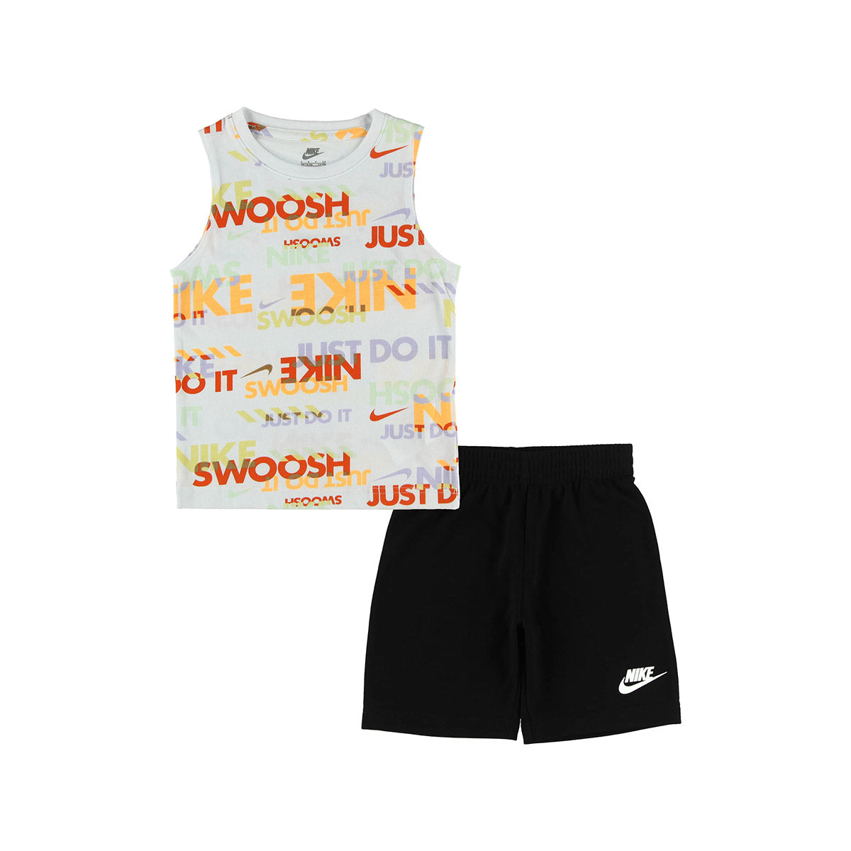 キッズ(105-120cm) セット商品 NIKE(ナイキ) NKB B NSW PE AOP TANK SHORT SE
