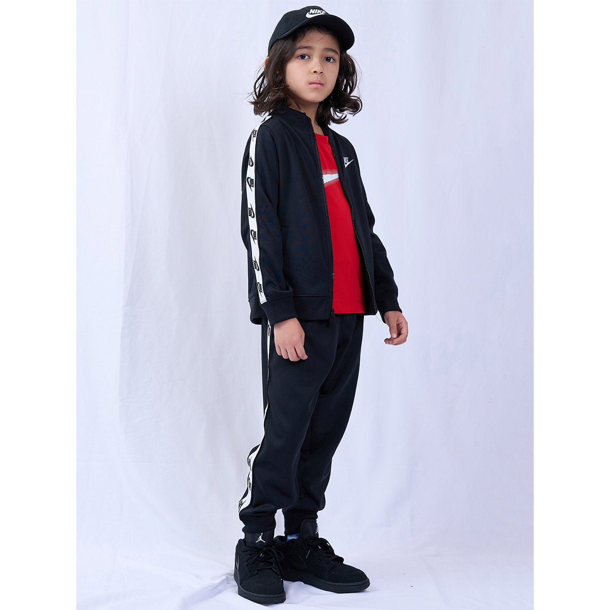 キッズ(105-120cm) セット商品 NIKE(ナイキ) NKN FULL ZIP SET WITH LOGO TAP