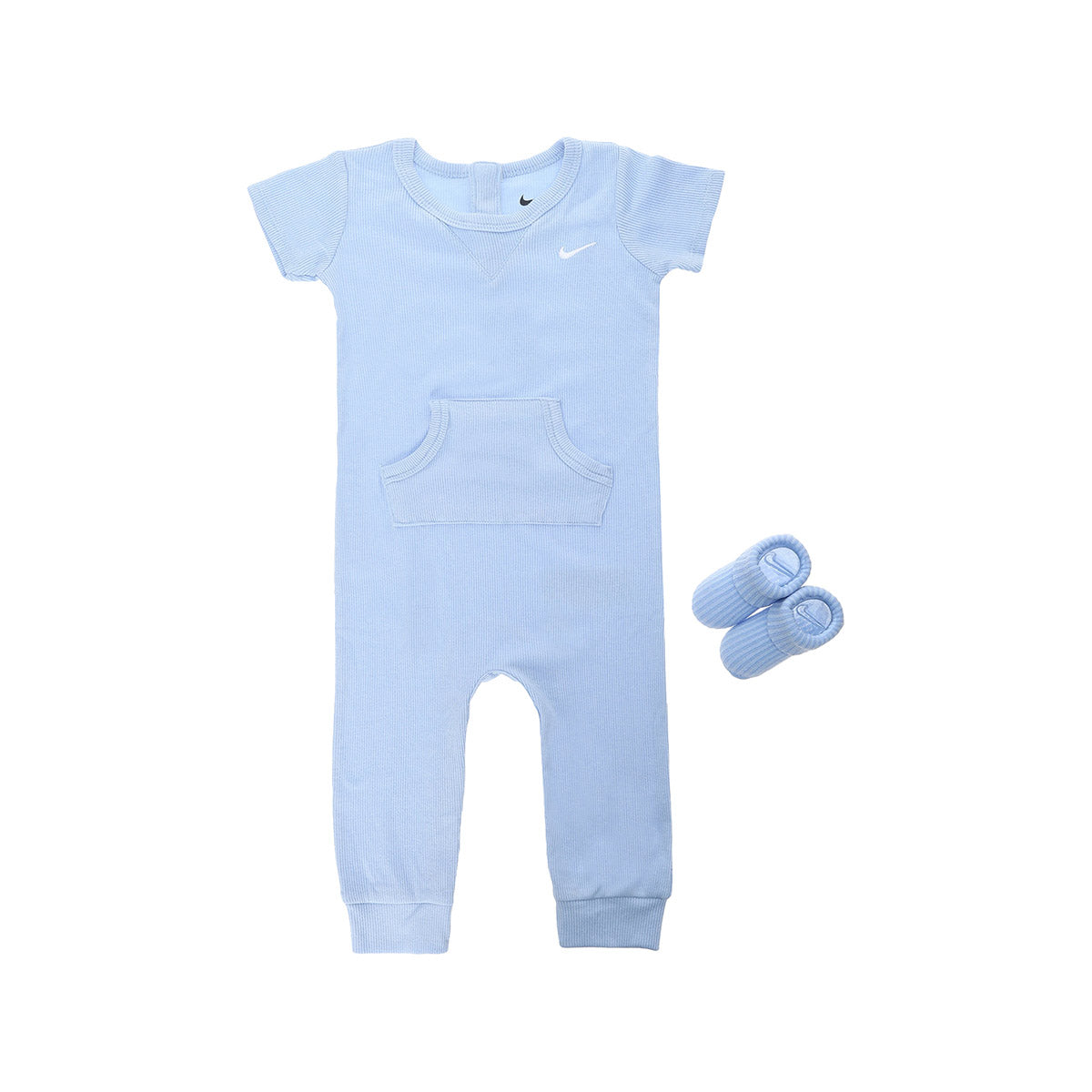 ベビー(6-12M) セット商品 NIKE(ナイキ) NHN NIKE RIB S/S ROMPER & SOCK