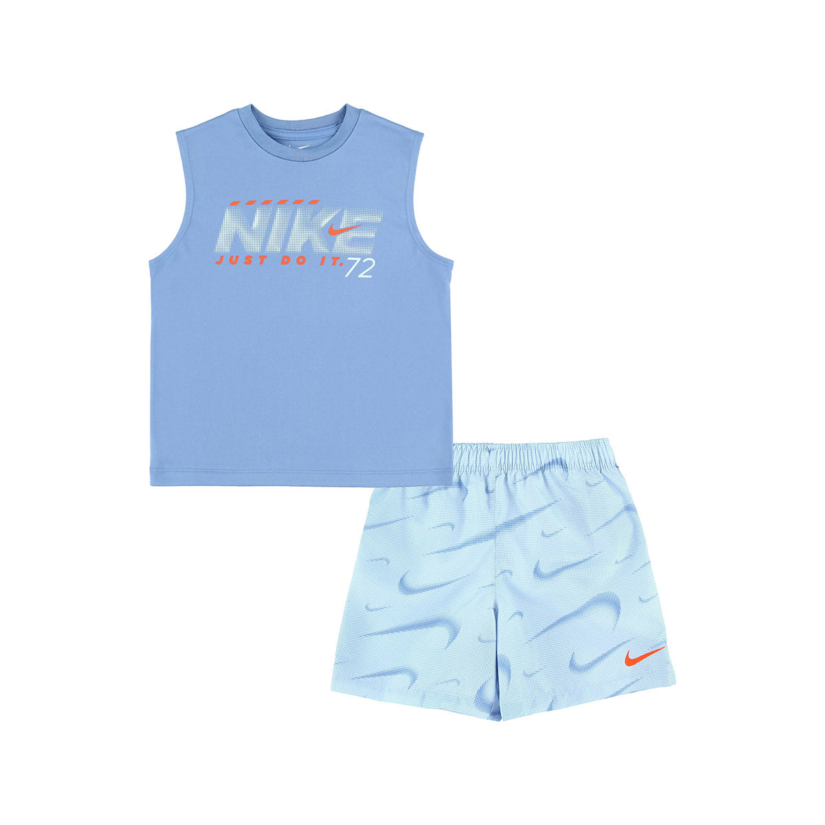 キッズ(105-120cm) セット商品 NIKE(ナイキ) NKB B NK RHYTHM DF AOP SHORT S
