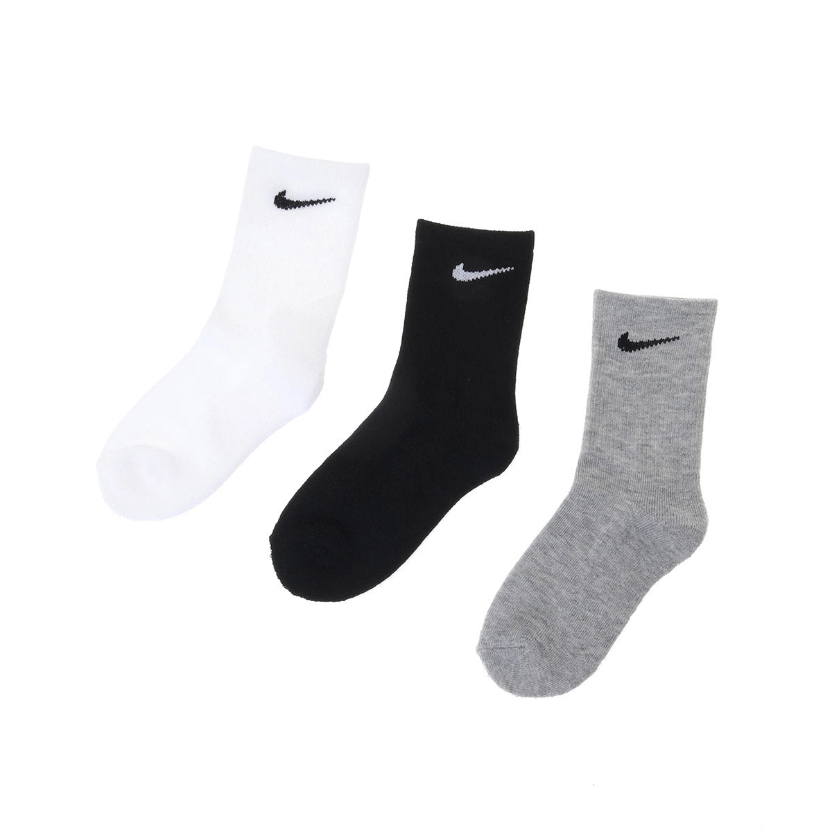 ソックス(17-21cm) NIKE(ナイキ) NIKE BASIC PACK CREW 3PK