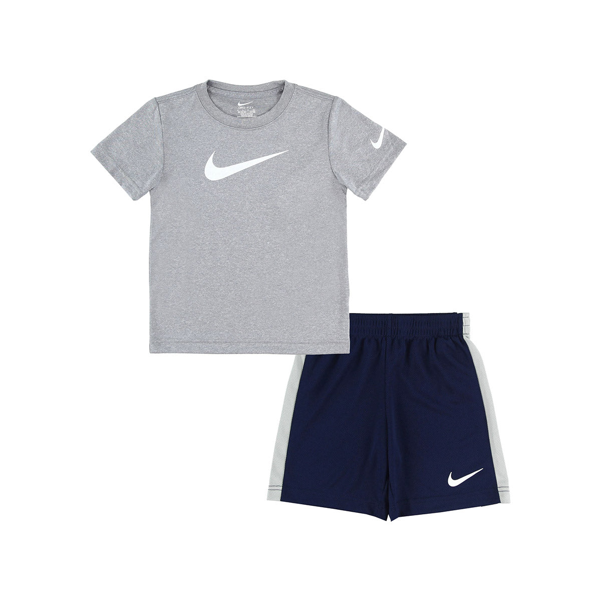 キッズ(105-120cm) セット商品 NIKE(ナイキ) NKB SWOOSH SS TEE & SHORT SET