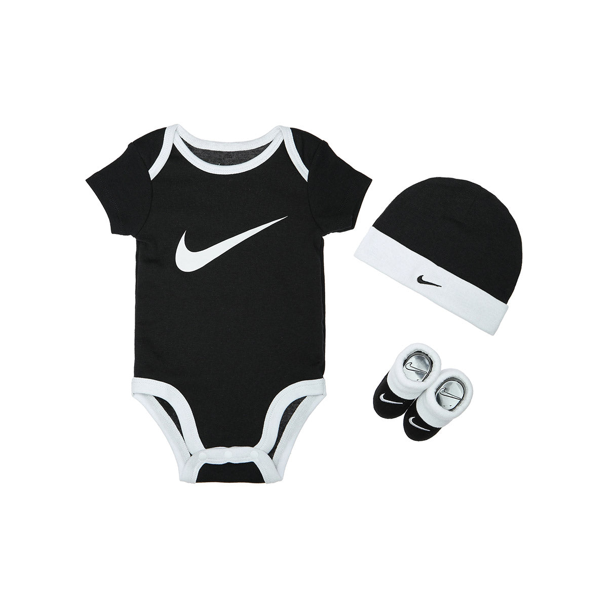ベビー(0-6M) セット商品 NIKE(ナイキ) SWOOSH HAT/BODYSUIT/BOOTIE 3