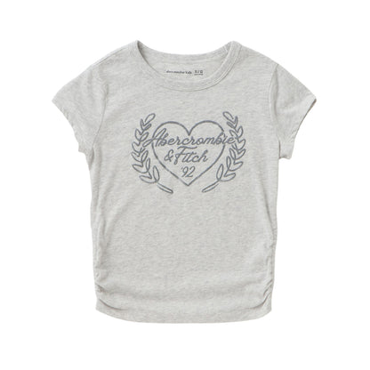 【110-170cm】 Tシャツ A&F(アバクロンビー&フィッチ) AFG ANF LAUREL HEART BABY TEE