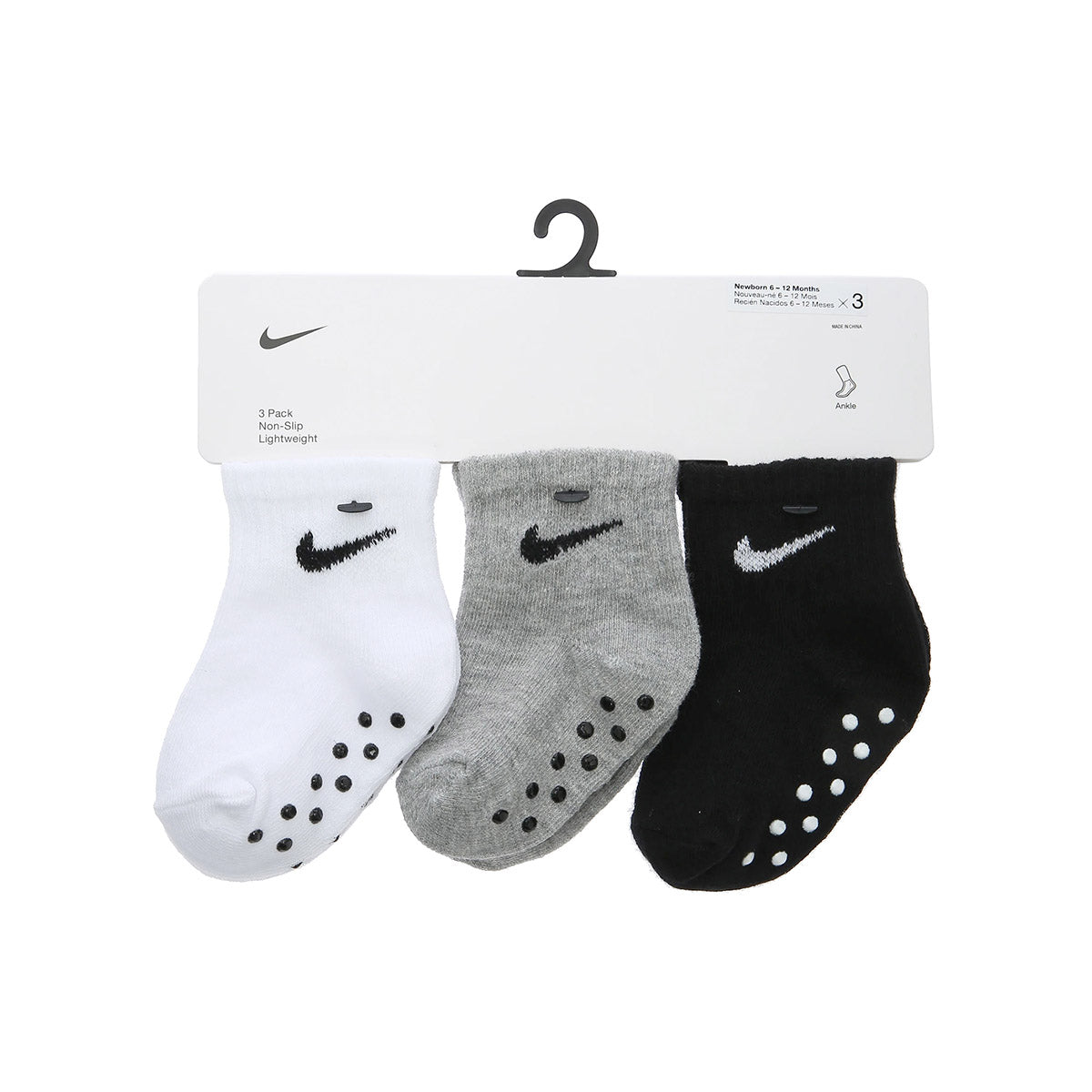 ソックス(8-10cm) NIKE(ナイキ) CORESWOOSH INFANT/TODDLER ANKLE3