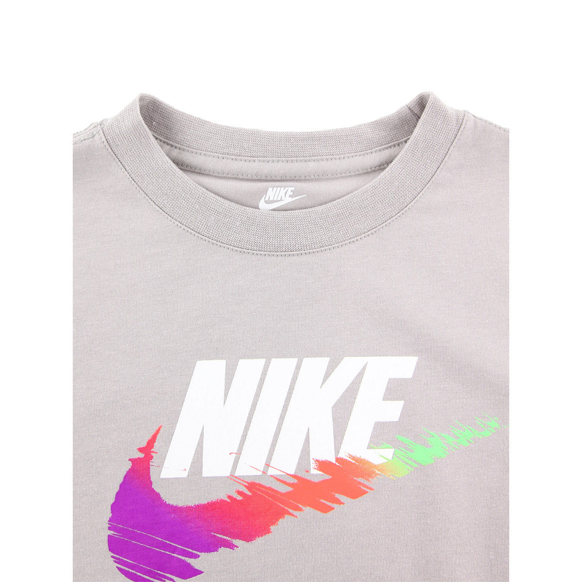 キッズ(105-120cm) Tシャツ NIKE(ナイキ) NKB NIKE BRANDMARK SWOOSH TEE