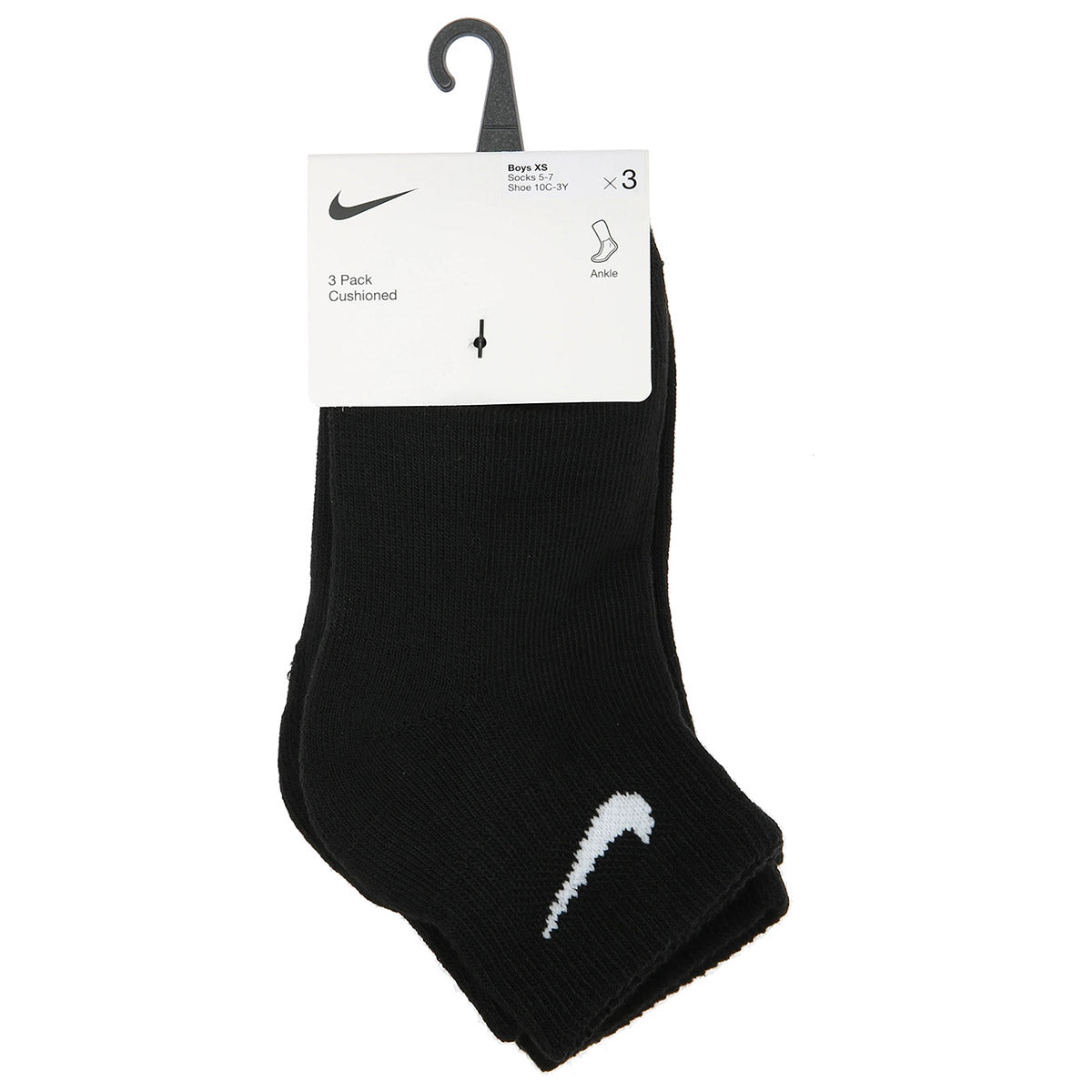 ソックス(17-21cm) NIKE(ナイキ) NIKE BACIS PACK ANKLE 3PK