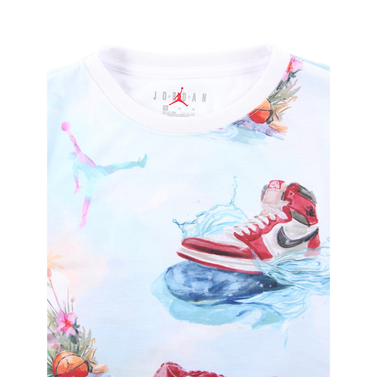 ジュニア(130-170cm) Tシャツ JORDAN(ジョーダン) JDB JORDAN FLAMINGO AOP SS TEE