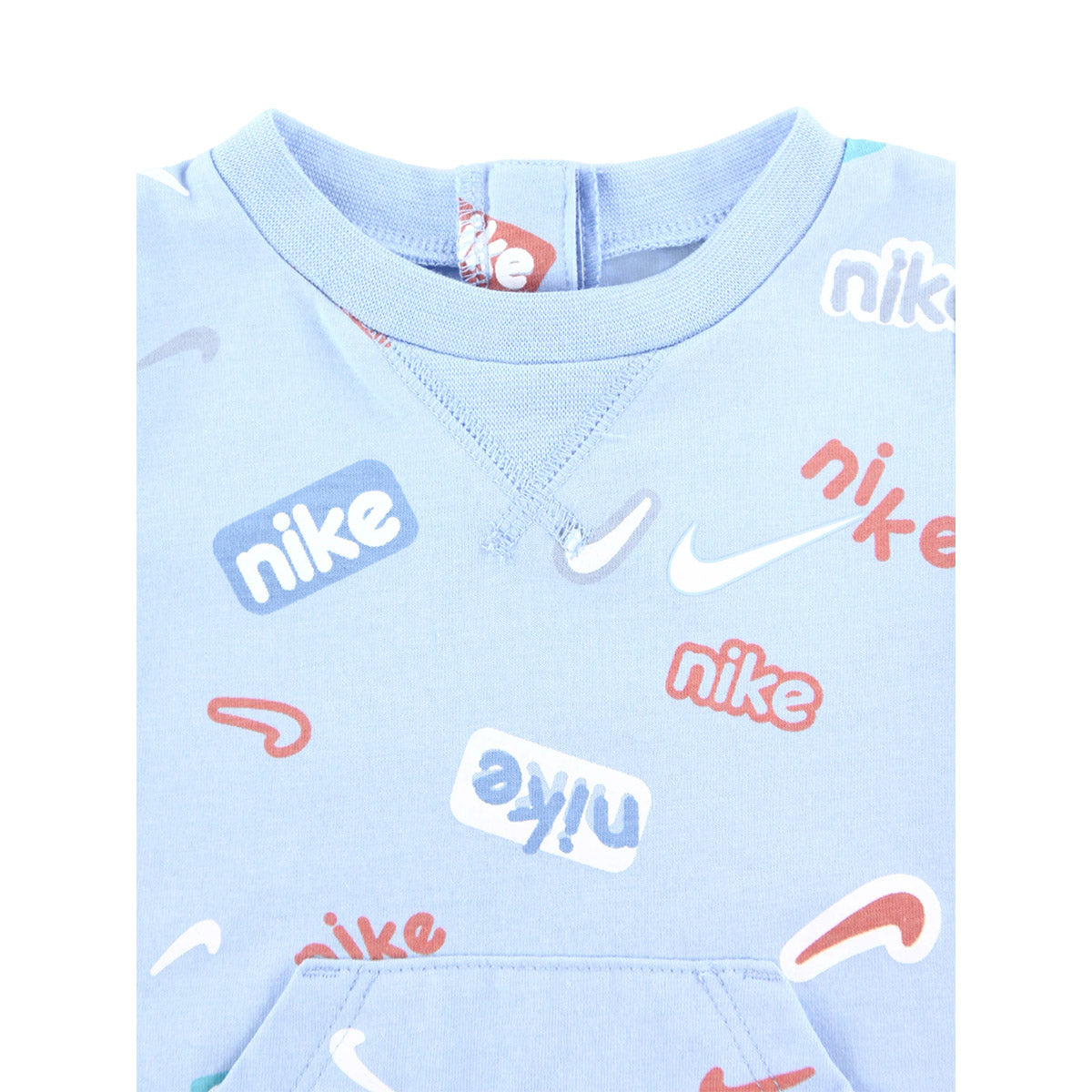 ベビー(55-70cm) ロンパース NIKE(ナイキ) NKN E1D1 SHORT SLV SHORT COVER