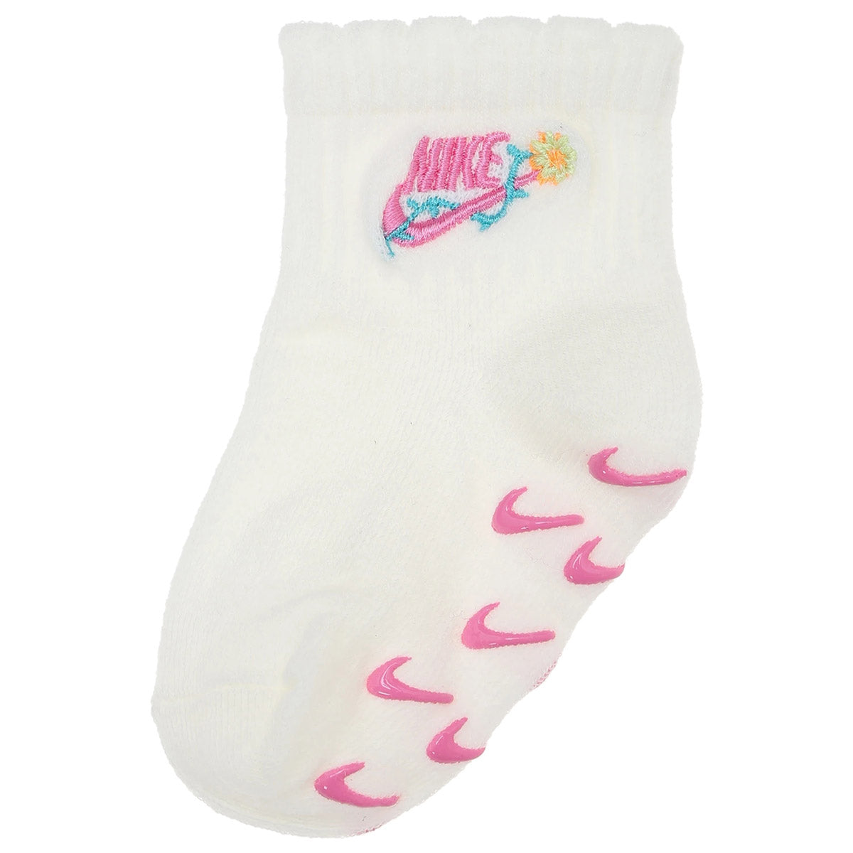 ソックス(8-10cm) NIKE(ナイキ) NHG 3PK GIRLS FLOWRAL SOCK