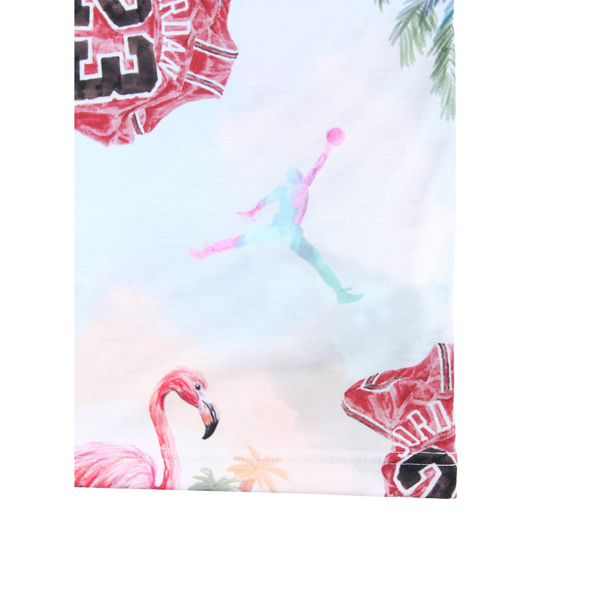 ジュニア(130-170cm) Tシャツ JORDAN(ジョーダン) JDB JORDAN FLAMINGO AOP SS TEE