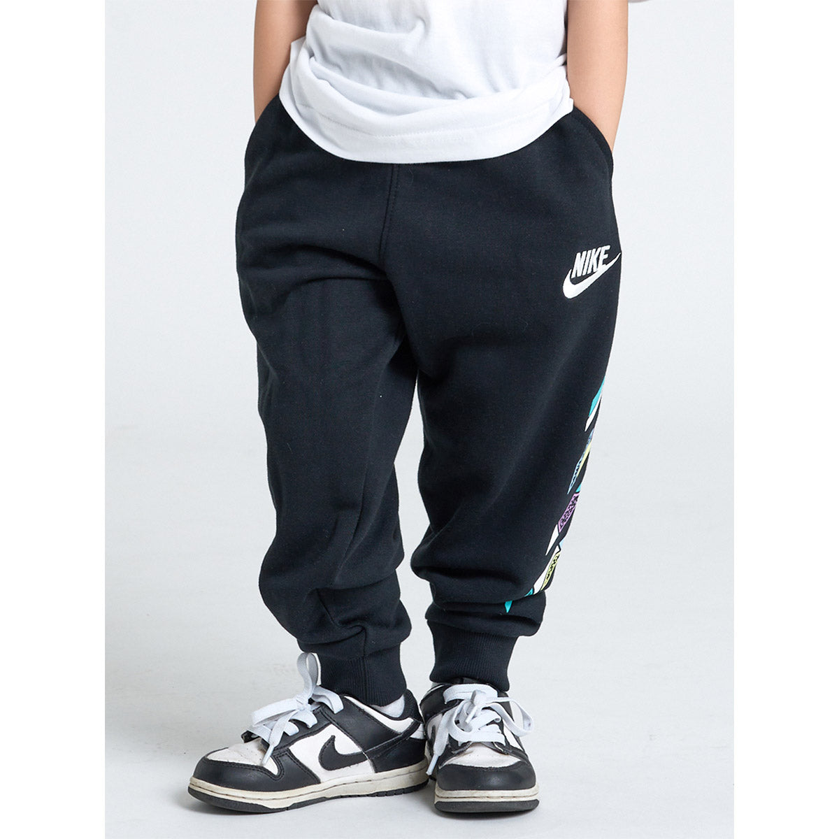 キッズ(105-120cm) パンツ NIKE(ナイキ) NKB B NSW OUTSIDE T LINES FT P