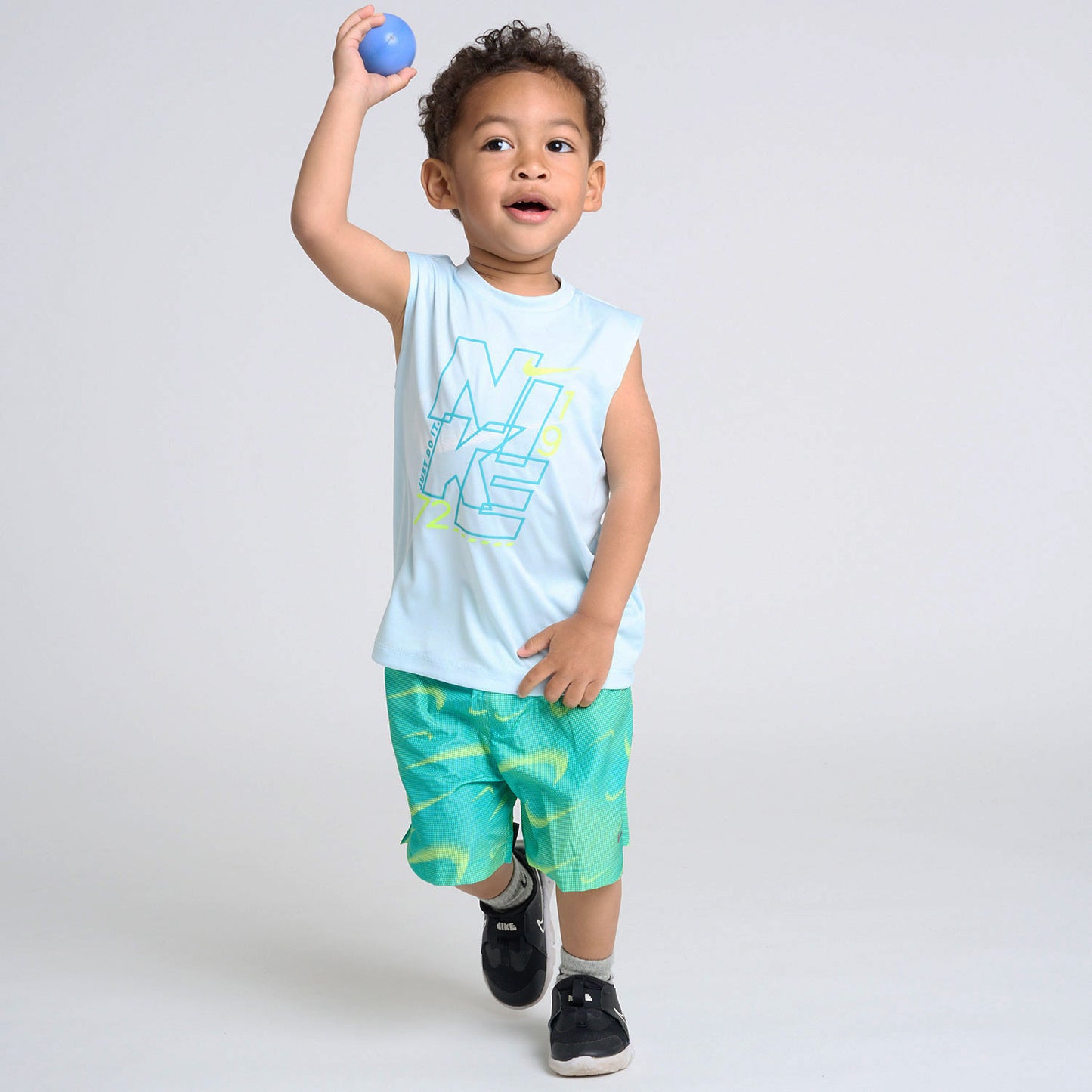 トドラー(90-100cm) Tシャツ NIKE(ナイキ) NKB STACK'EM UP MUSCLE TEE