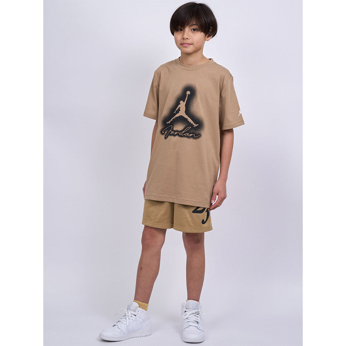 ジュニア(130-170cm) Tシャツ JORDAN(ジョーダン) JDB MVP AIRBRUSHED JORDAN SS T