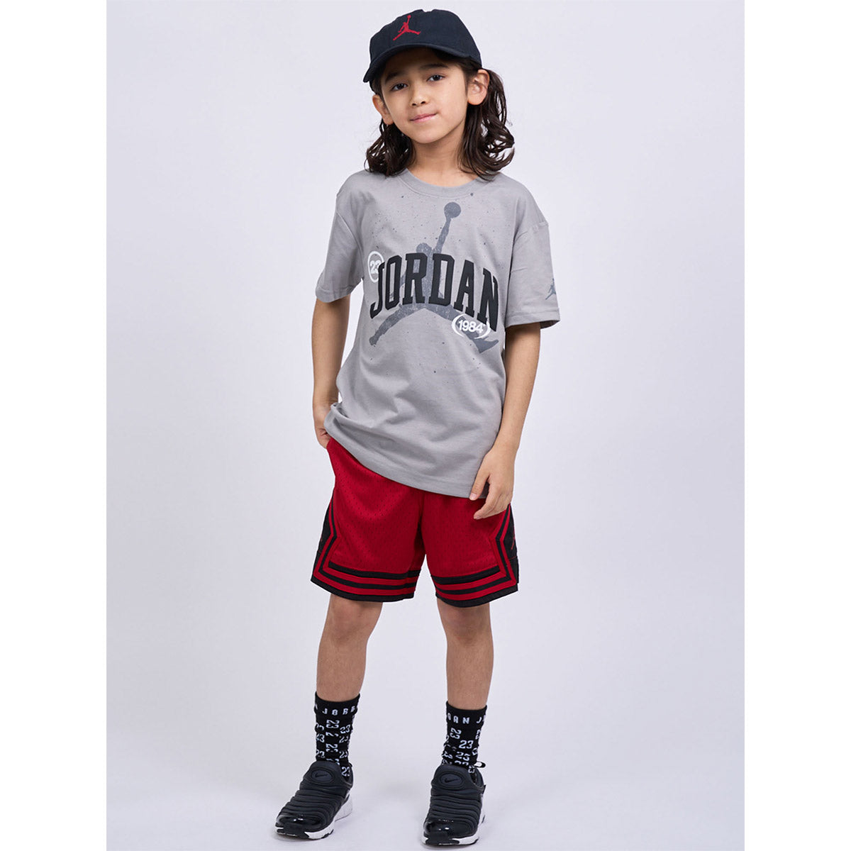 ジュニア(130-170cm) Tシャツ JORDAN(ジョーダン) JDB 1984 JUMPMAN SS TEE